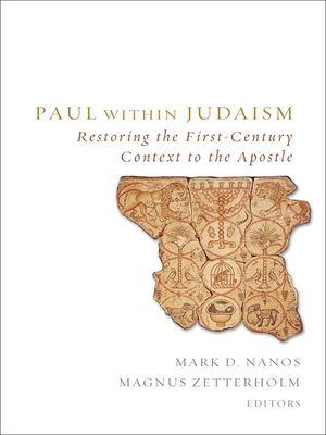 Paul within Judaism - ebook